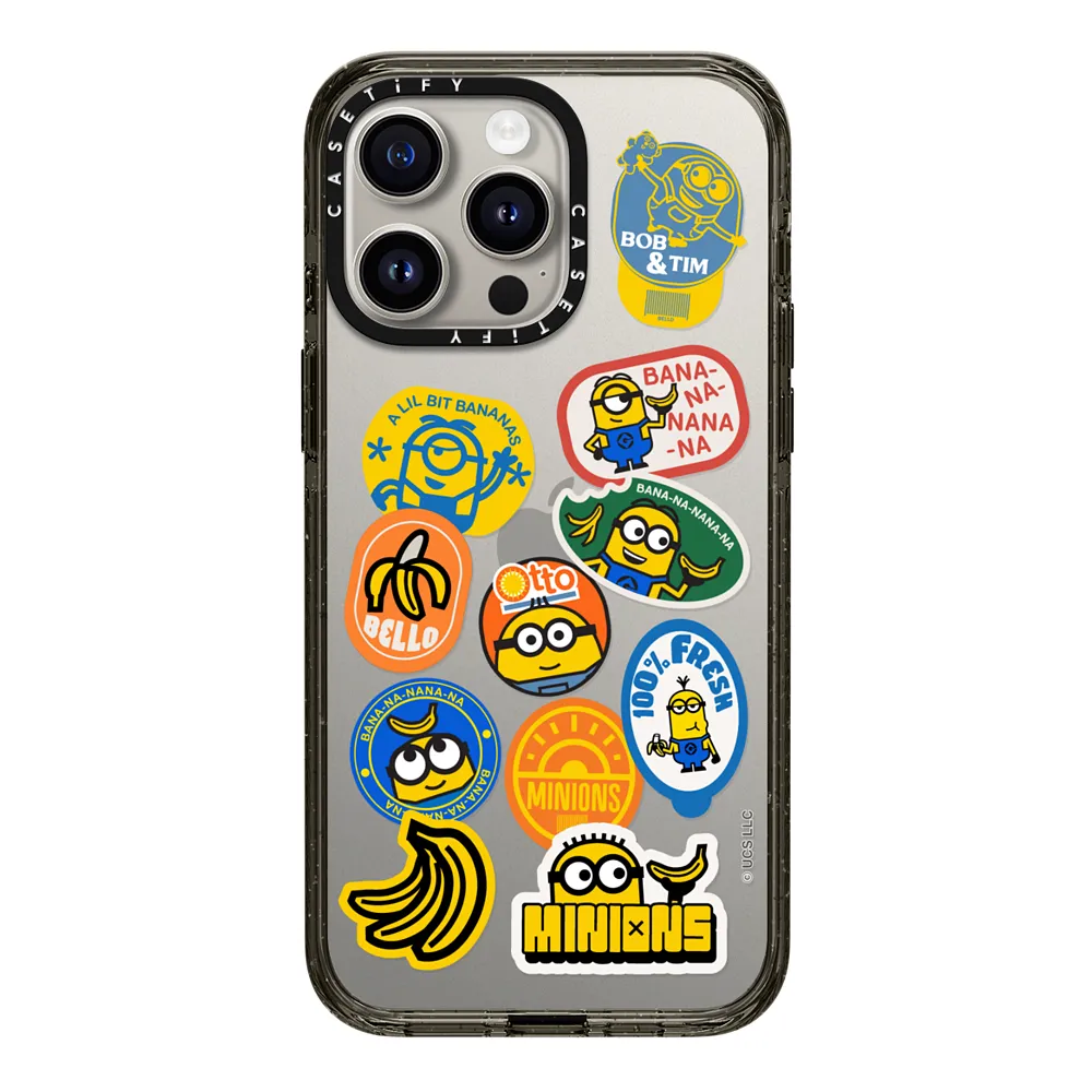 Minions Banana Sticker Case