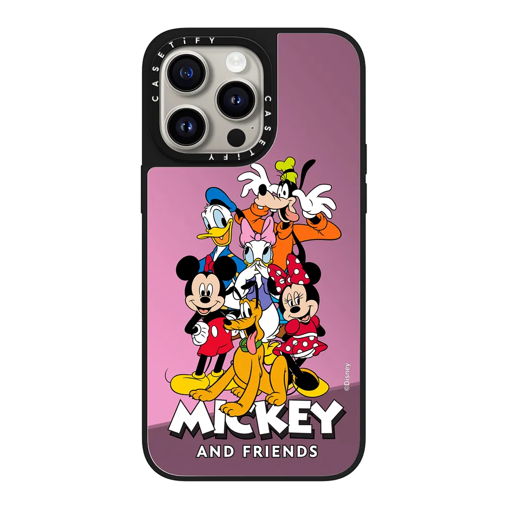 Mickey & Friends Entourage Case - Pink Edition