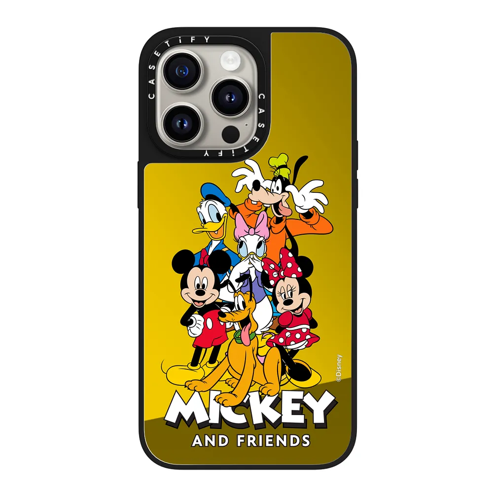 Mickey & Friends Entourage Case - Yellow Edition