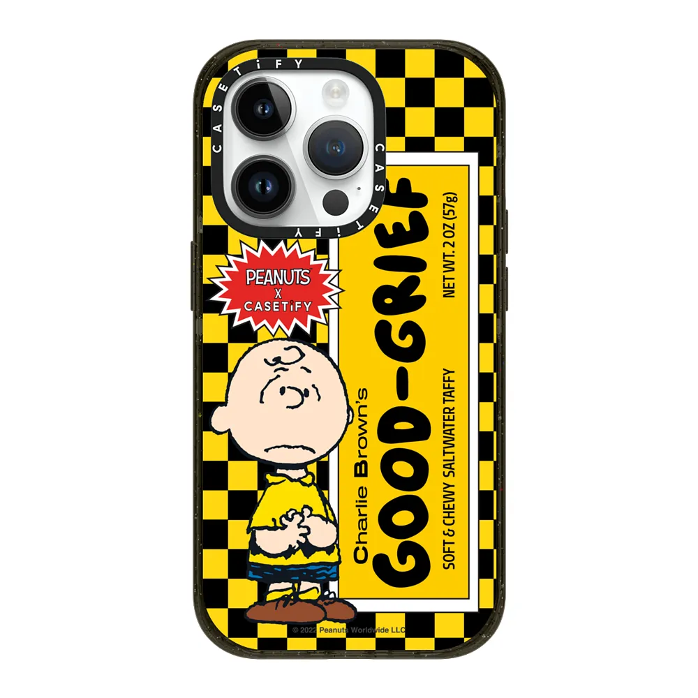Charlie Brown Good Grief Taffy Case