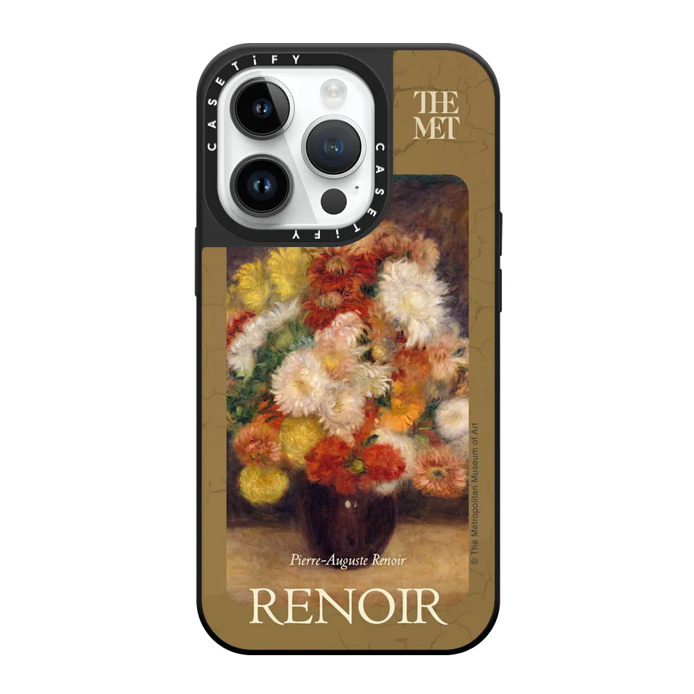 Pierre Auguste Renoir "Bouquet of Chrysanthemums" Case - Gold Mirror