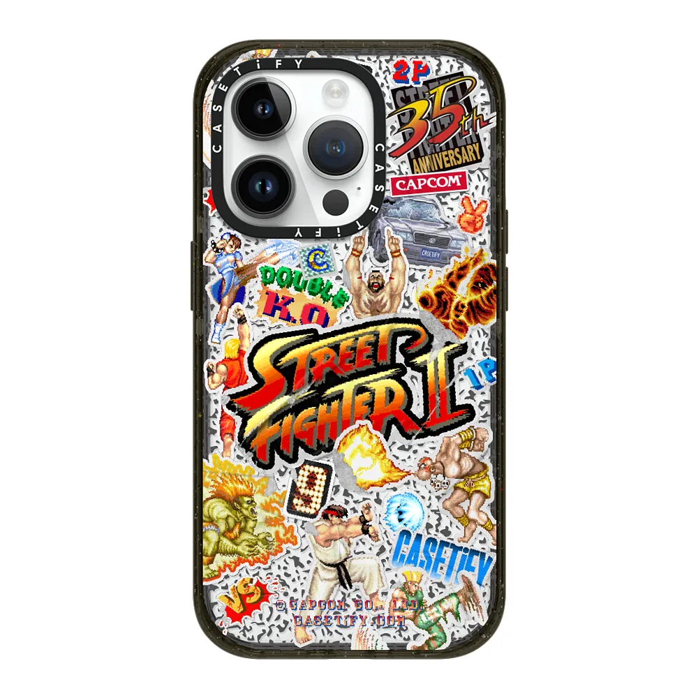 Street Fighter Sticker Case