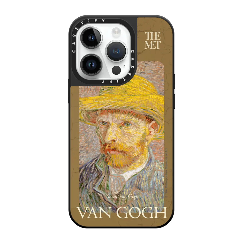 Vincent van Gogh "Self-Portrait" Case - Gold Mirror