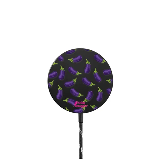 Obscene Aubergine Magnetic Wireless Charger