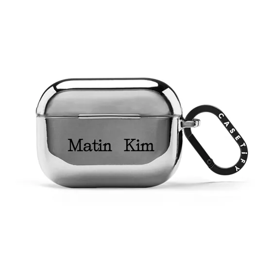 Matin Kim Basic Logo AirPods Case