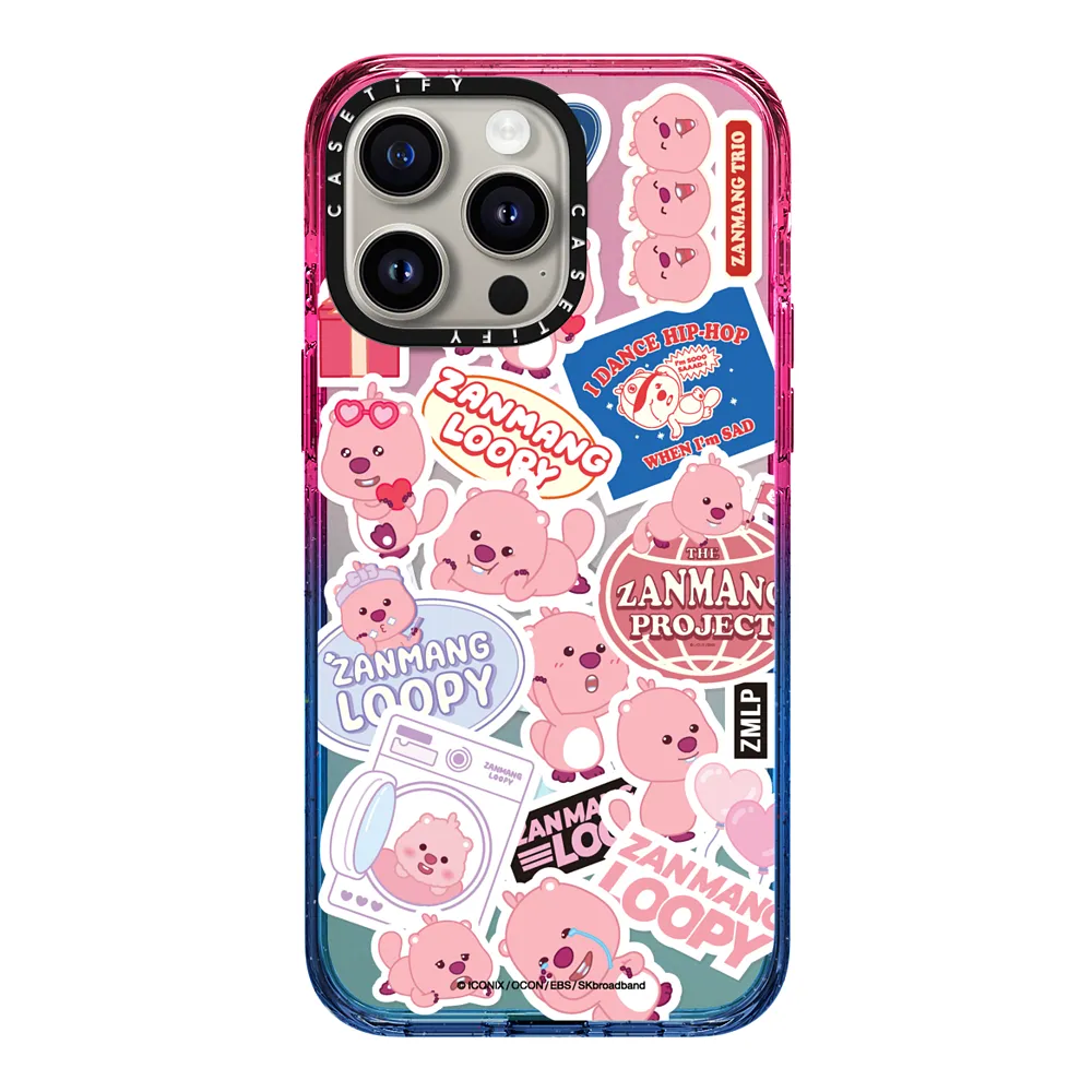 Zanmang Loopy 2D Sticker Case