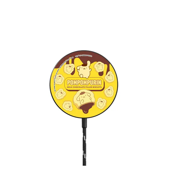 Pompompurin Milk Chocolate Biscuits Magnetic Wireless Charger