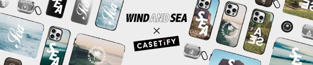WIND AND SEAがCASETiFY(ケースティファイ)とコラボ開催！