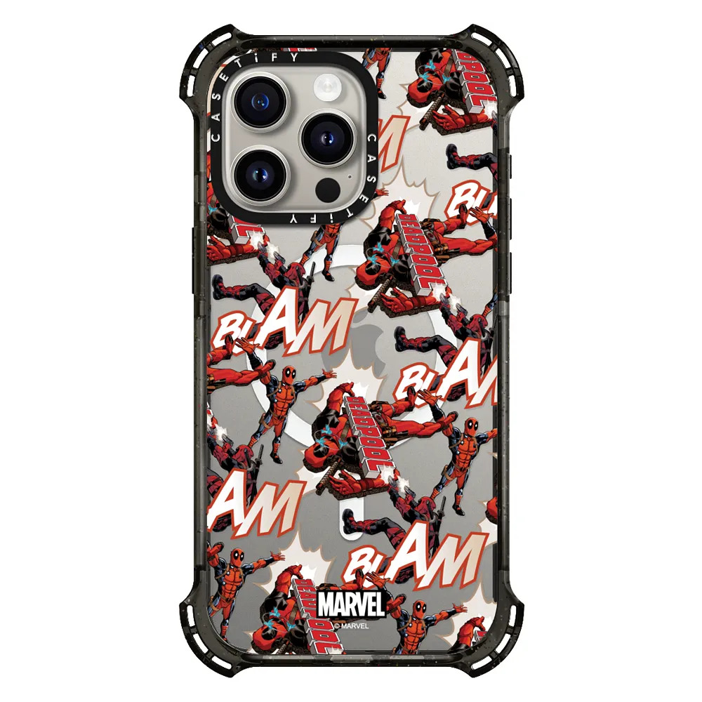 Deadpool Pattern Case バウンス ケース MagSafe対応