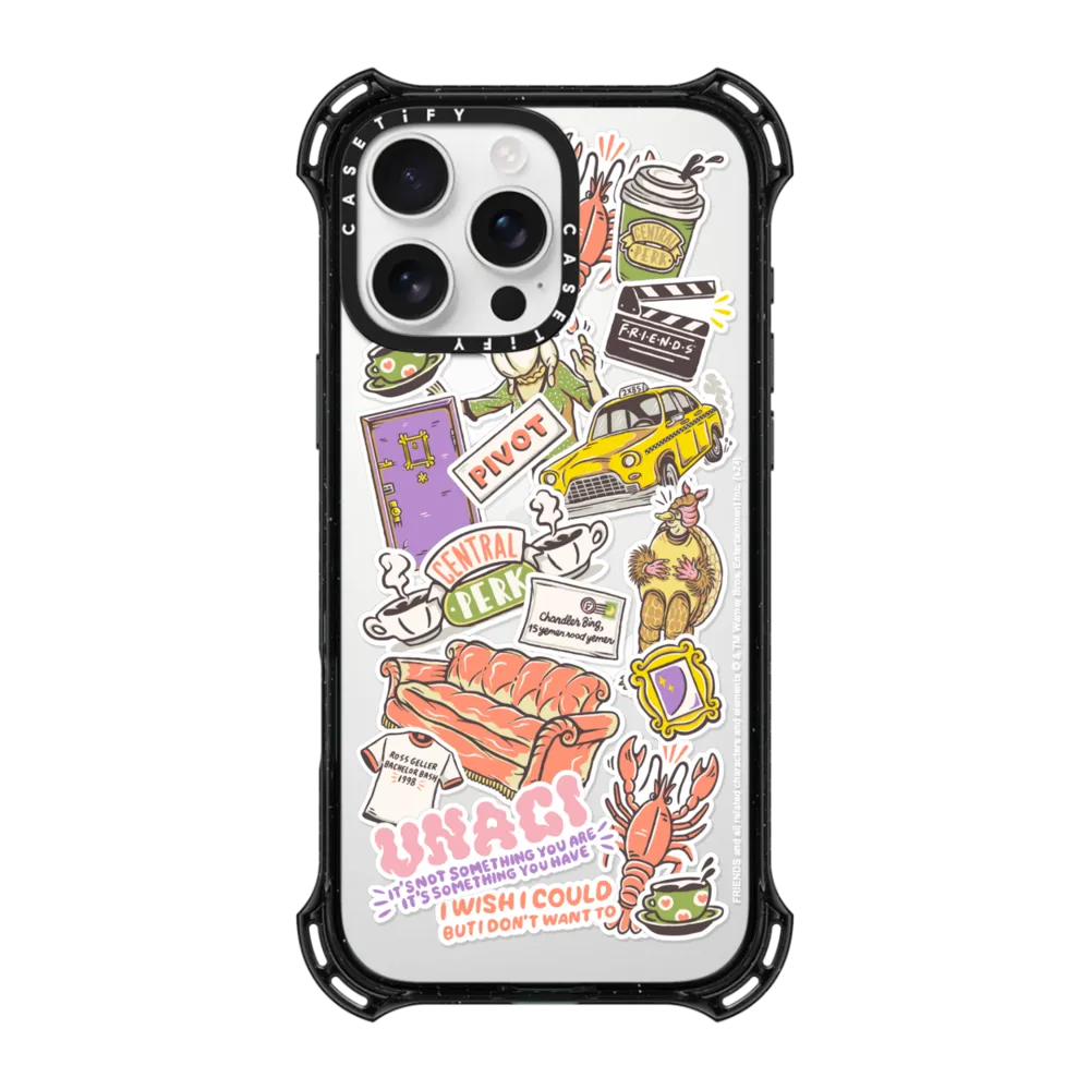 FRIENDS Stickermania Case バウンス ケース MagSafe対応