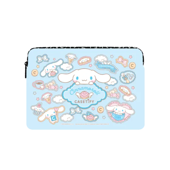 Cinnamoroll Lovely Cafe Sticker Laptop Sleeve