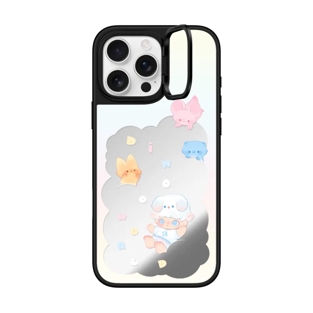 Dream With DIMOO Case ミラー リングスタンドケース MagSafe対応 