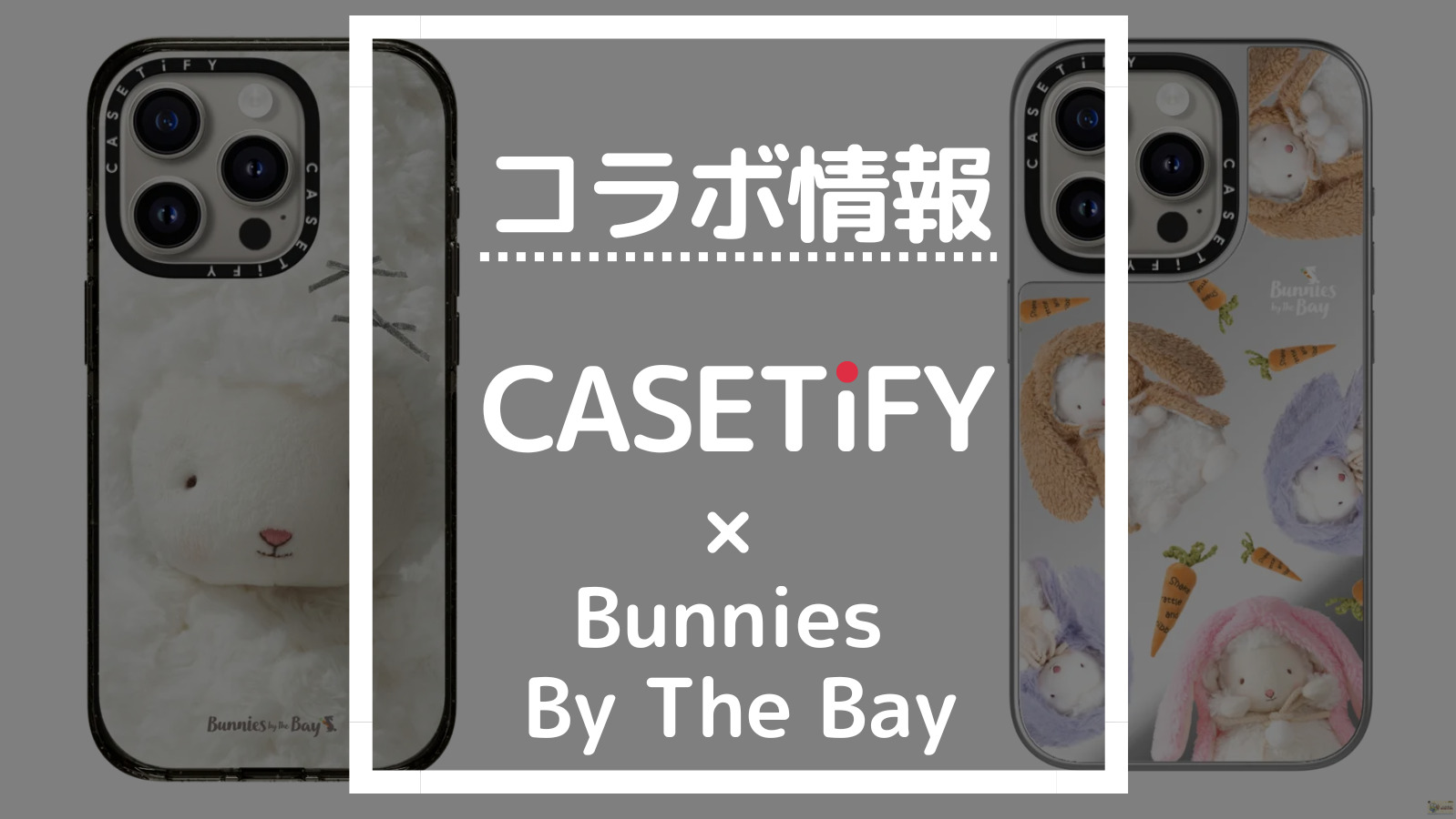 コラボ情報 CASETIFY×Bunnies By The Bay