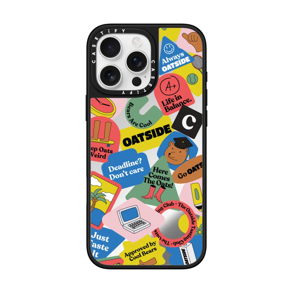 Oatside Sticker Case ミラーケース MagSafe対応