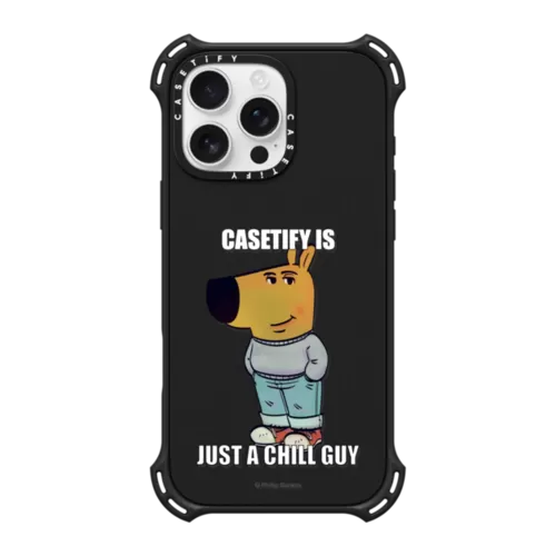 Just A Chill Guy Custom Case バウンス ケース MagSafe対応