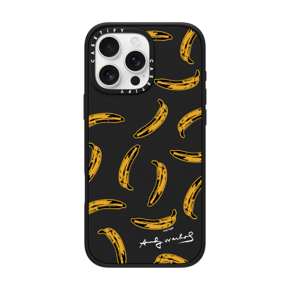 Banana Pattern Case (White) インパクトケース