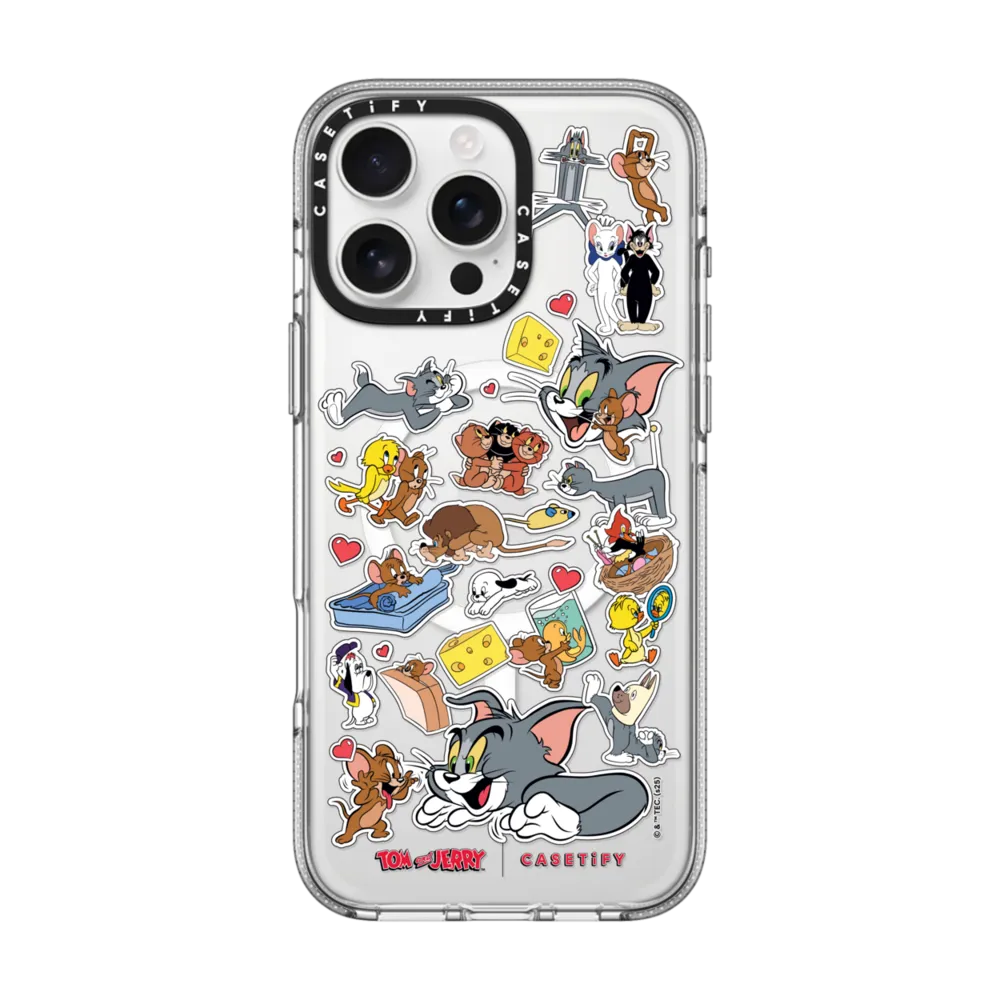 Family Sticker Case クリア ケース MagSafe対応