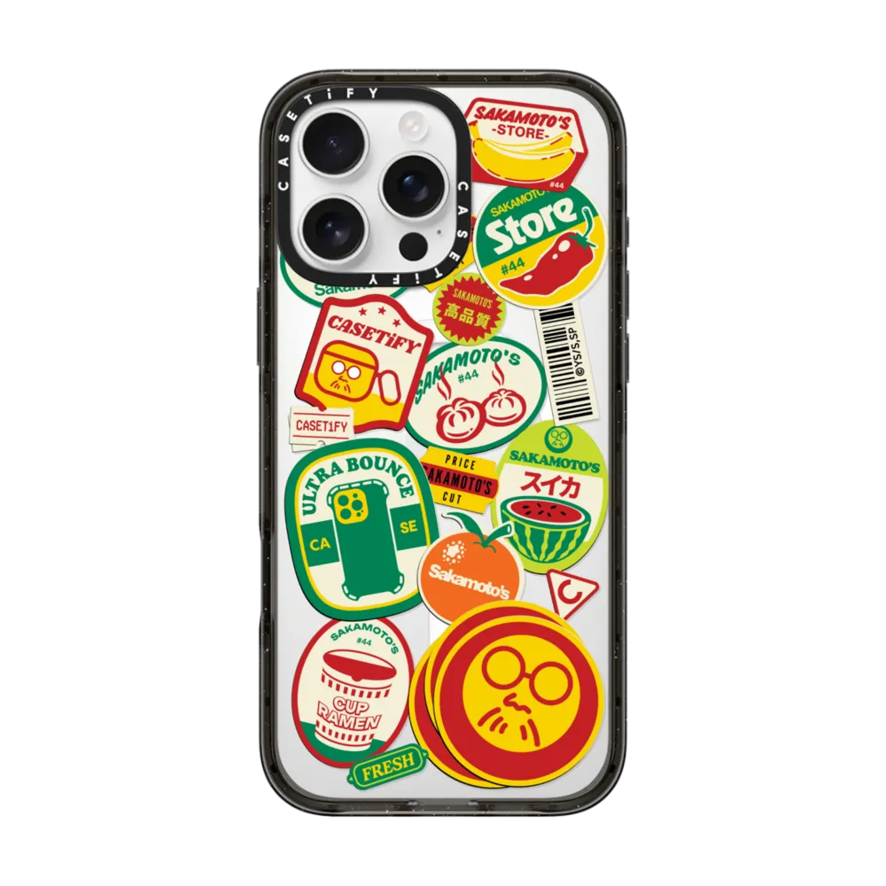 Sakamoto Days Sticker Case インパクトケース MagSafe対応
