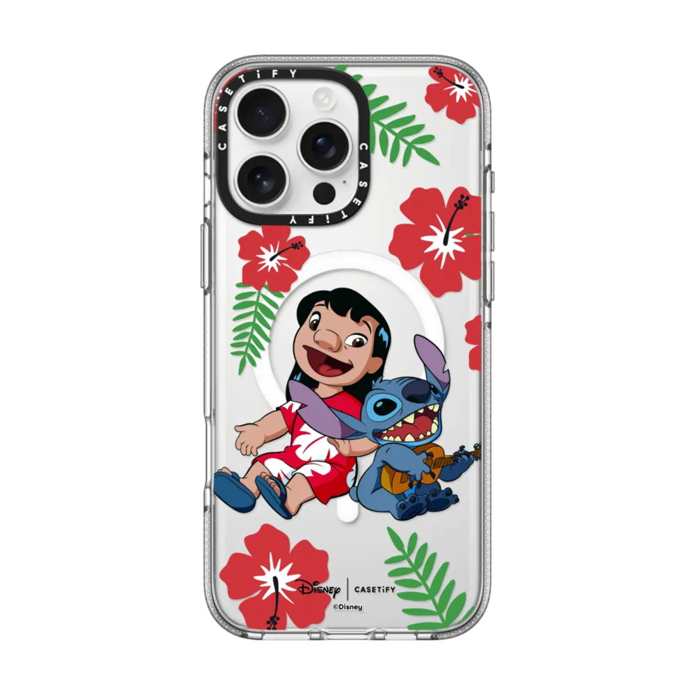 Hawaii Pattern Case クリア ケース MagSafe対応