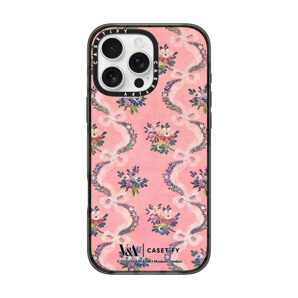V&A Rococo Edit, Rococo Ribbons Case インパクトケース MagSafe対応