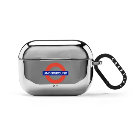 London Underground Logo Earbuds Case ミラー ケース