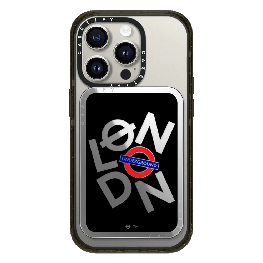 London Underground Pattern Snappy Cardholder Stand