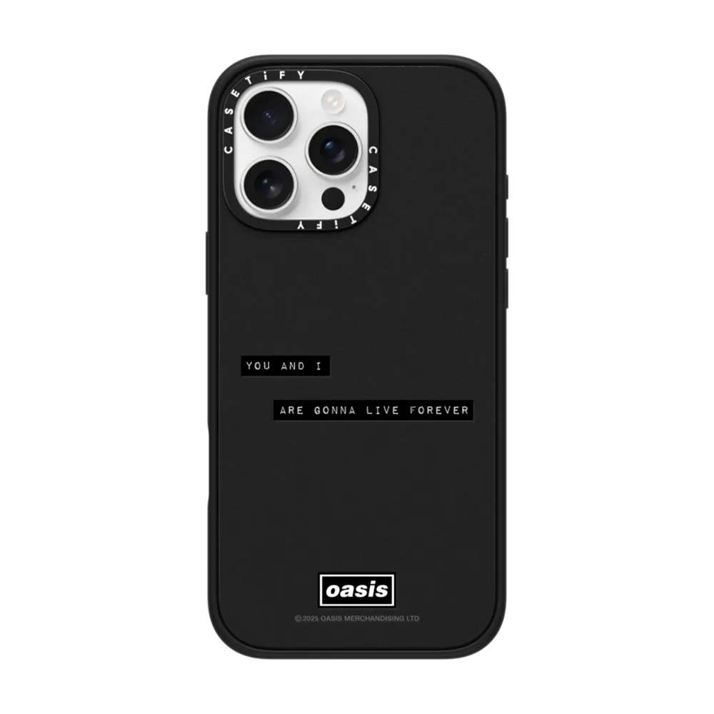Live Forever Lyric Case インパクトケース MagSafe対応