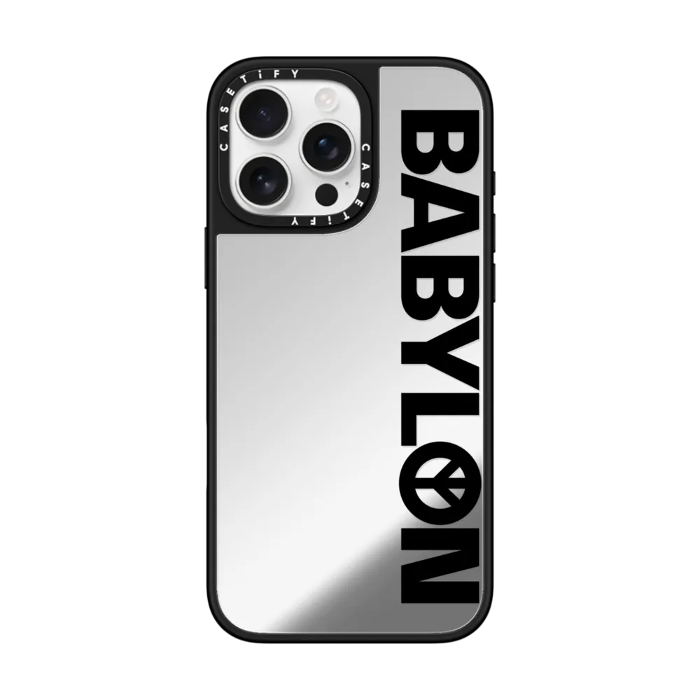 Babylon Logo Case ミラーケース MagSafe対応