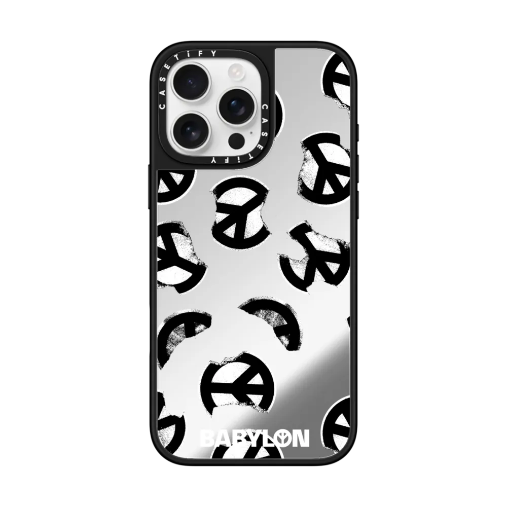 Babylon Sticker B&W Case ミラーケース MagSafe対応