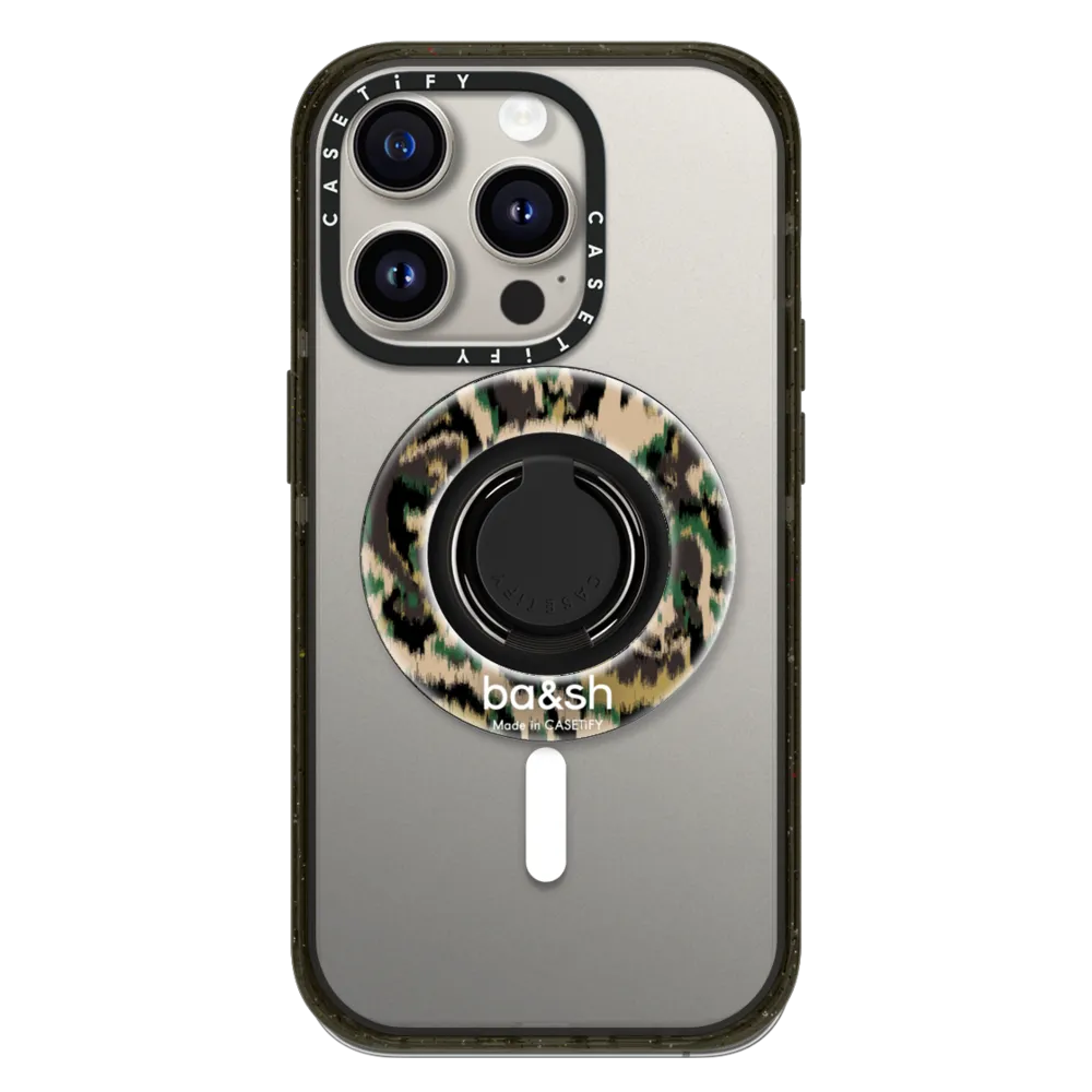 ba&sh Oula Ecru Snappy Ring Holder
