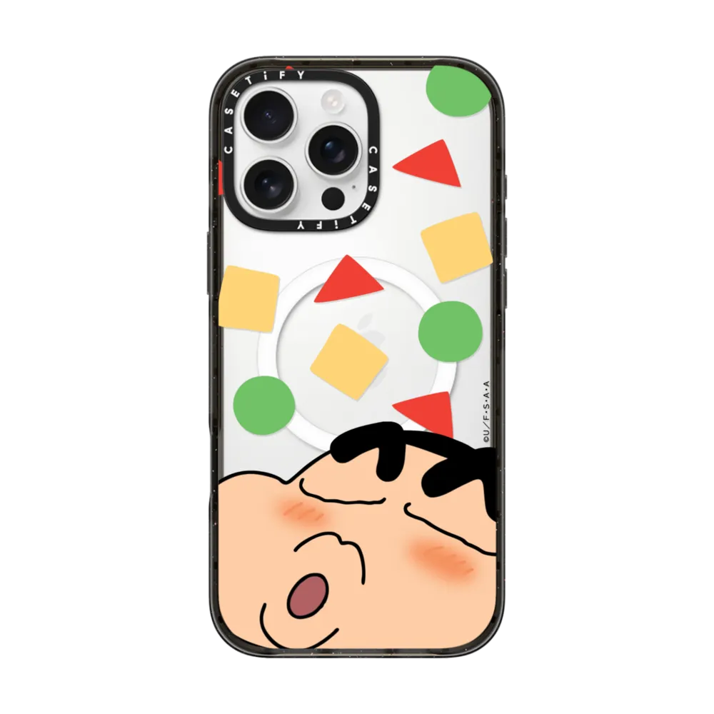Crayon Shinchan Face Case - Kiss インパクトケース MagSafe対応