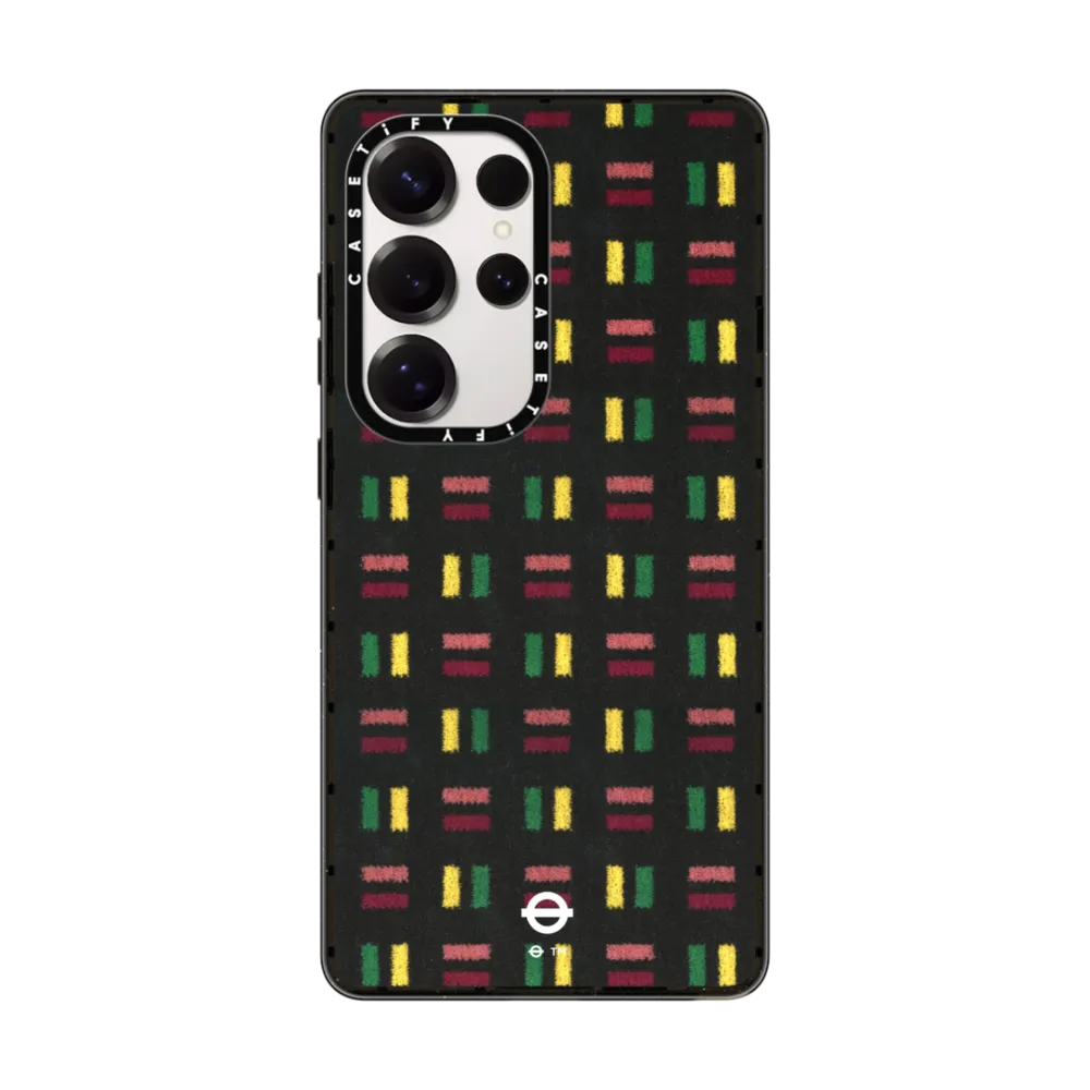 Moquette Phone Case - Black Edition マグネット式 インパクトケース
