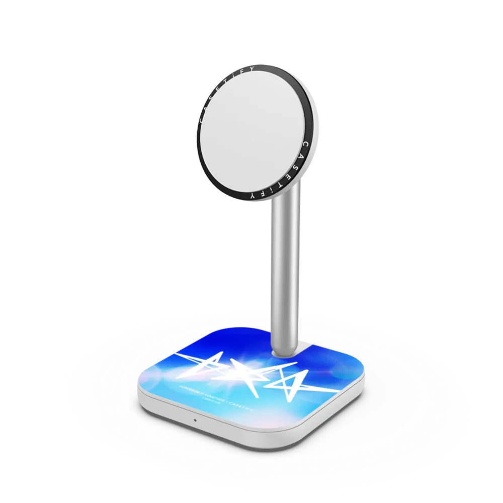 TXT TOGETHER Logo PowerThru 2-in-1 Charging Stand
