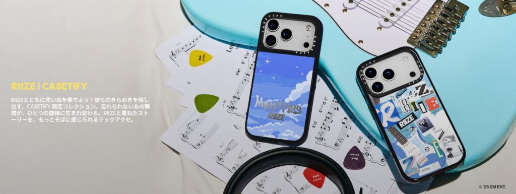 RIIZEがCASETiFY(ケースティファイ)とコラボ開催！