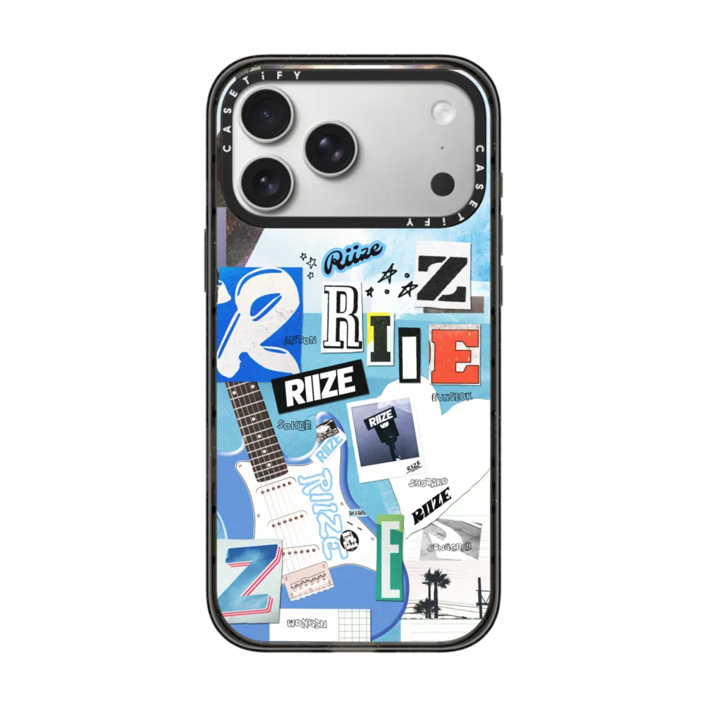 RIIZE Get A Guitar Collage Case インパクトケース MagSafe対応