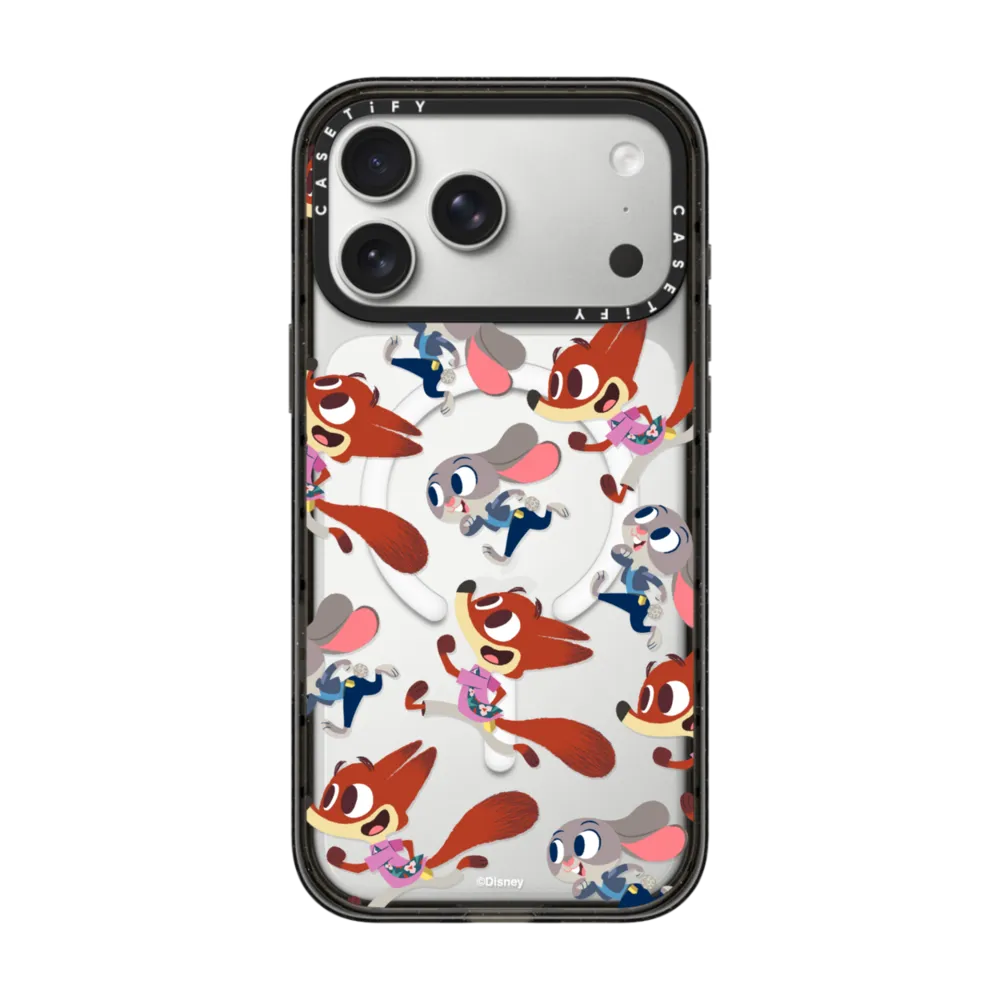 Nick and Judy Pattern Case インパクトケース MagSafe対応