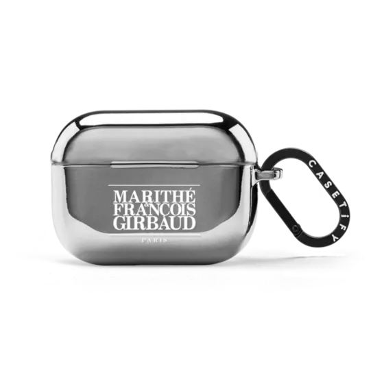 MARITHÉ Classic Logo Earbuds Case ミラー ケース