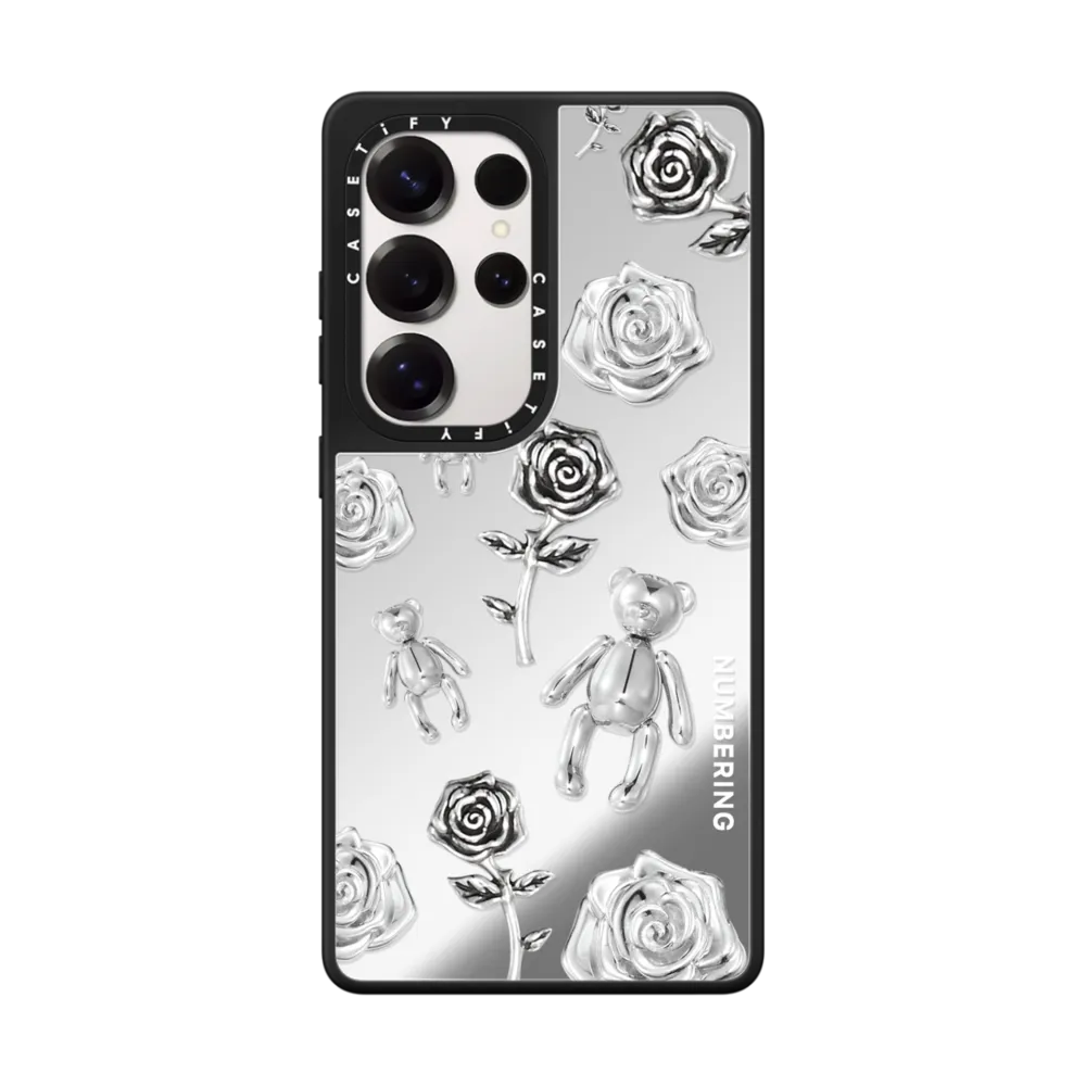 NUMBERING Bear and Rose Case マグネット式 ミラーケース