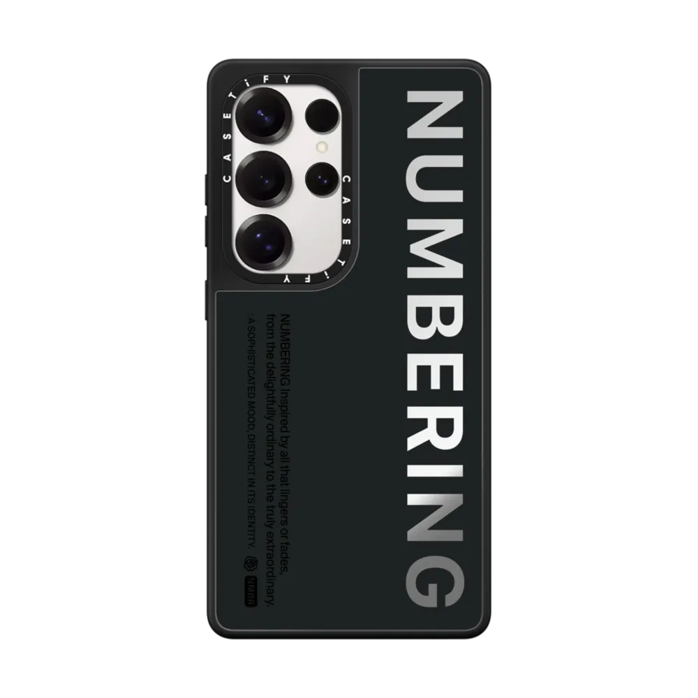 NUMBERING Logo Case マグネット式 ミラーケース