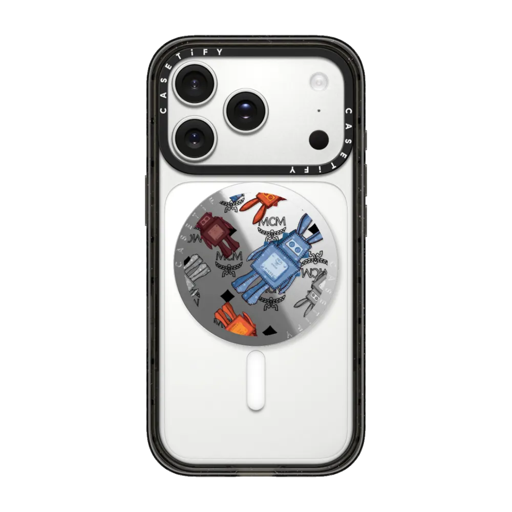 MCM Robot Pattern Snappy Grip Stand