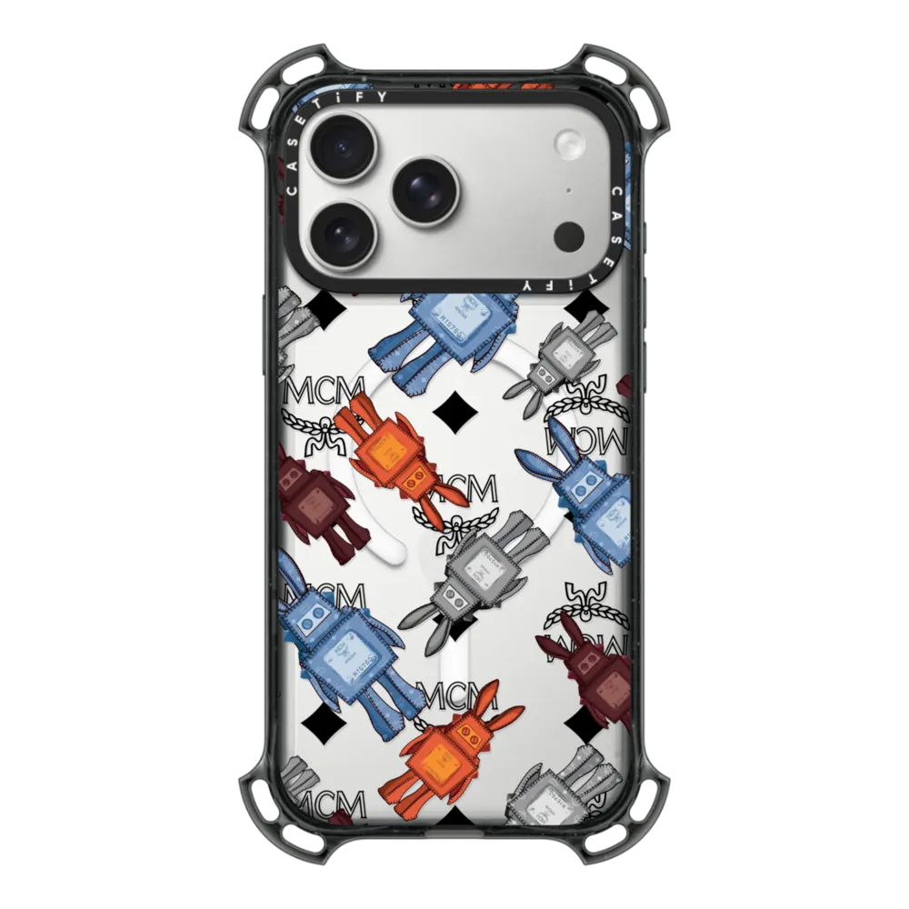 MCM Rabot Pattern Case バウンス ケース MagSafe対応