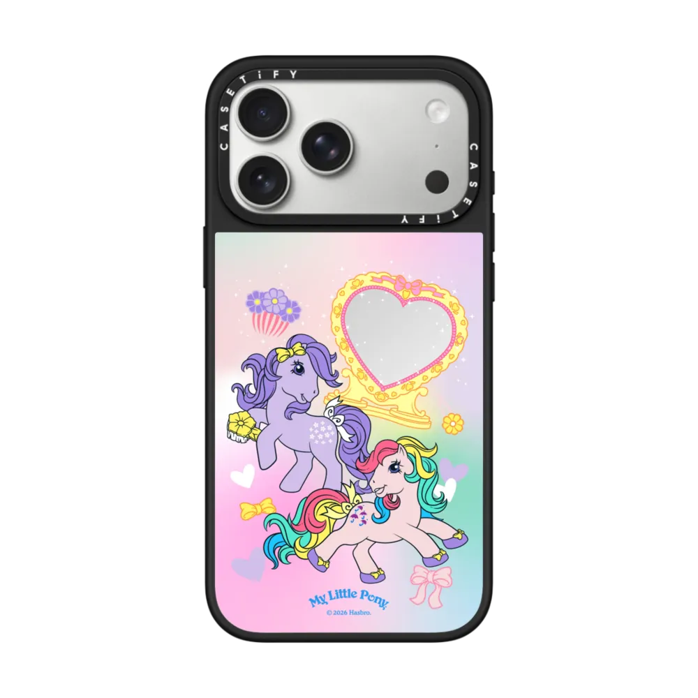 My Little Pony Heart Shape Case ミラーケース MagSafe対応