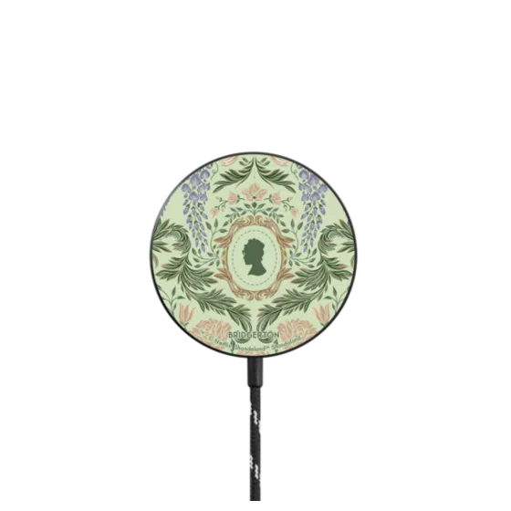 Bridgerton Damask Pattern PowerThru Wireless Charger