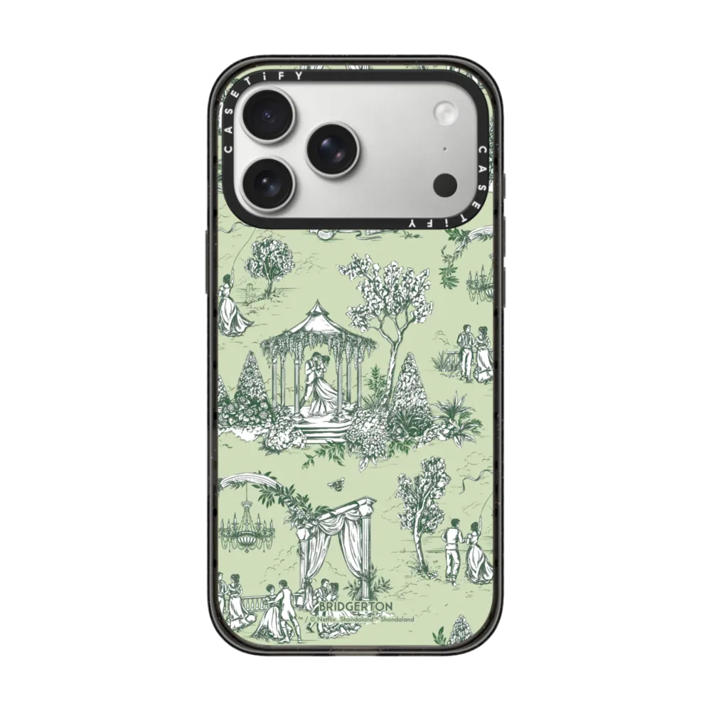 Bridgerton Tolie Pattern Case インパクトケース MagSafe対応
