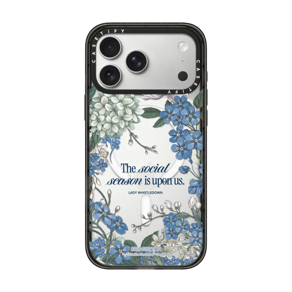 Lady Whistledown Quote Case インパクトケース MagSafe対応
