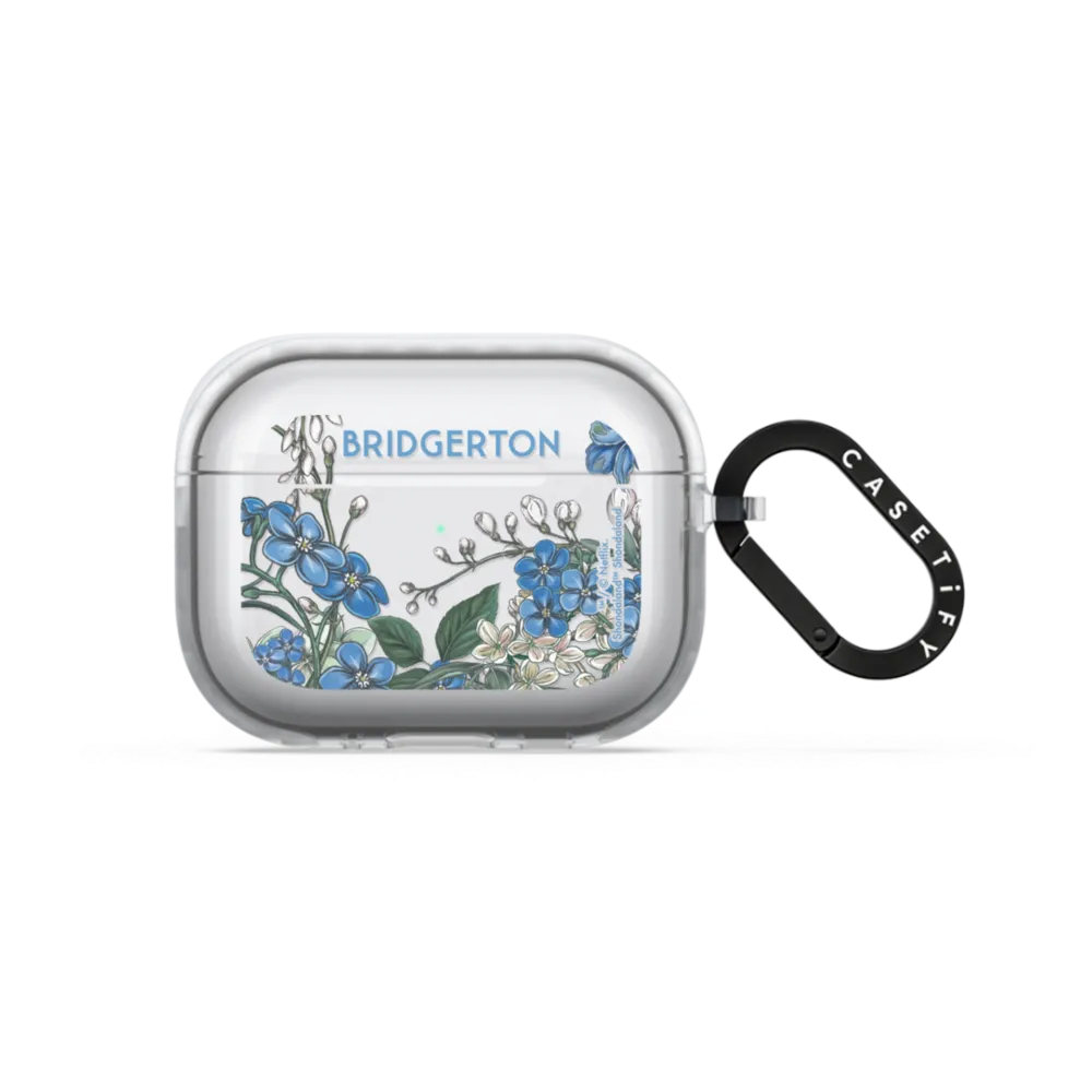Bridgerton Floral Frame Earbuds Case インパクト ケース