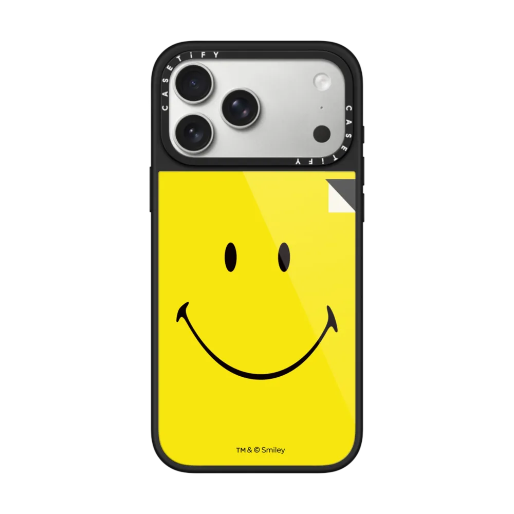 Original Smiley Phone Case - Yellow Edition グレーズケース MagSafe対応