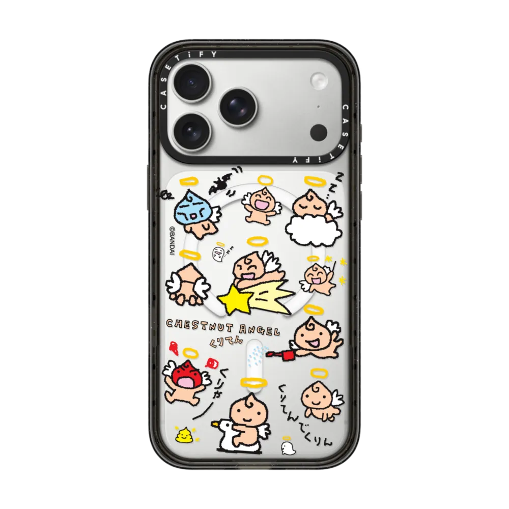 Tamagotchi Chestnut Angel Medley Pattern Case インパクトケース MagSafe対応