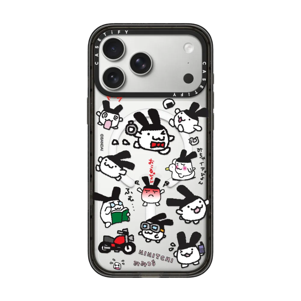 Tamagotchi Mimitchi Medley Pattern Case インパクトケース MagSafe対応