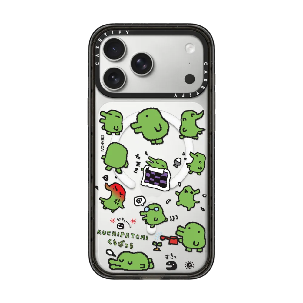 Tamagotchi Kuchipatchi Medley Pattern Case インパクトケース MagSafe対応